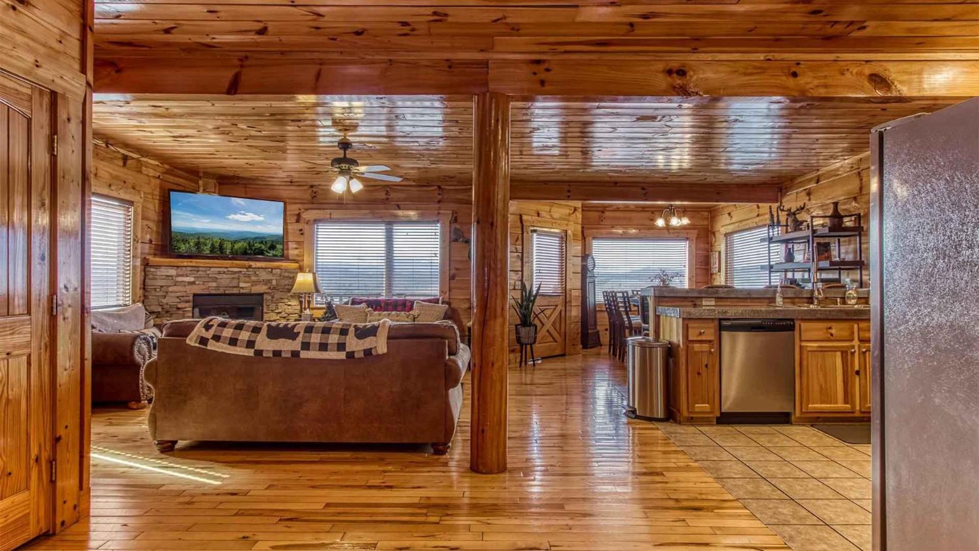 ピジョンフォージ New Majestic 5 Star Amazing View, Pool, Hot Tub!ヴィラ エクステリア 写真