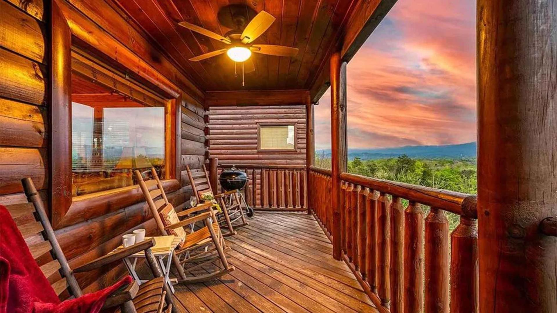 ピジョンフォージ New Majestic 5 Star Amazing View, Pool, Hot Tub!ヴィラ エクステリア 写真